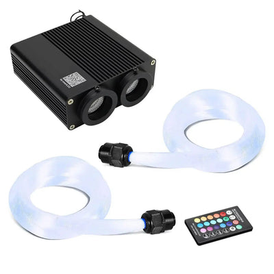 36W App Control Car Roof Fiber Optic Starry Light Kit - 600 Stars