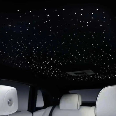 18W App Control Car Roof Fiber Optic Starry Light Kit - 300 Stars
