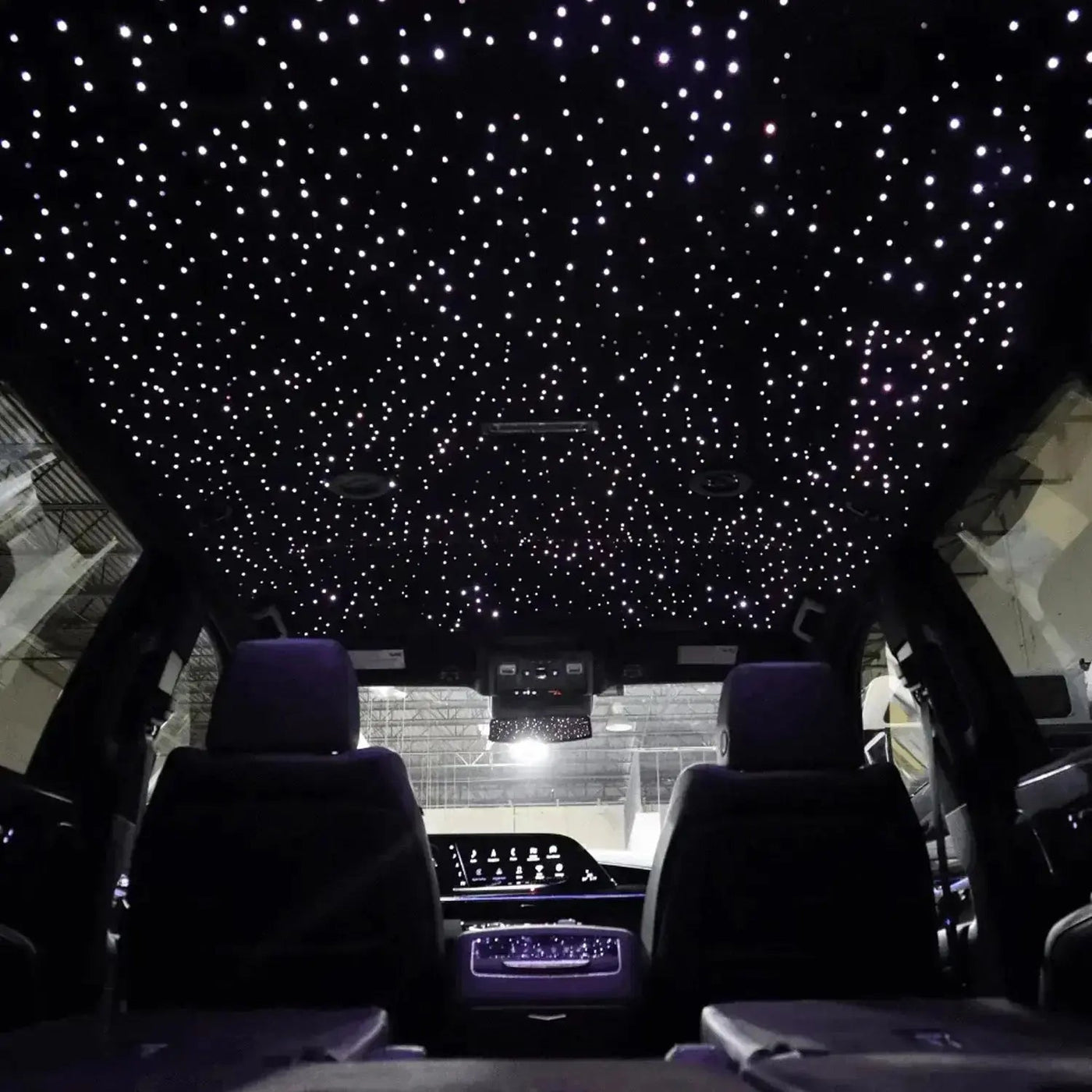 16W Remote Control Car Roof Fiber Optic Starry Light Kit - 300 Stars