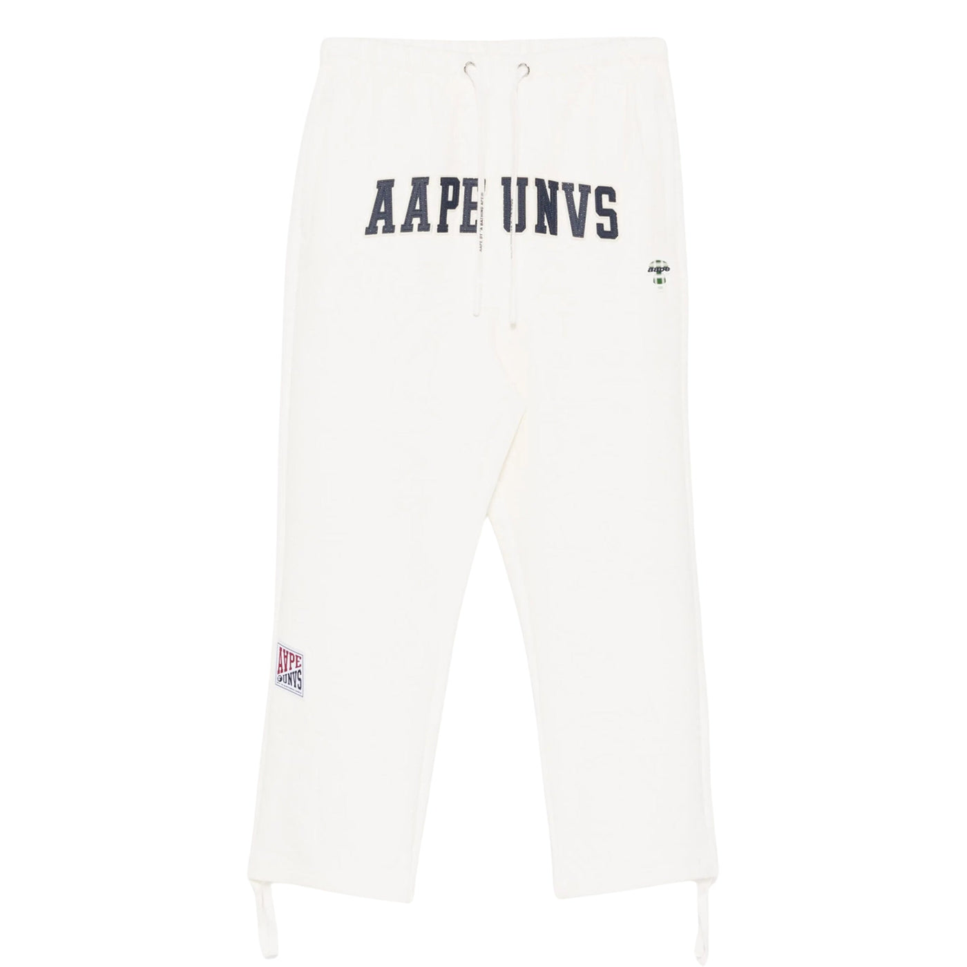 Aape Track Pants Unvs Logo Ivory