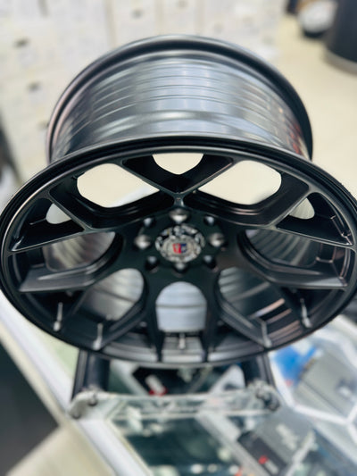 15” AS- 7553 4/100 4/114 gunmetal wheels