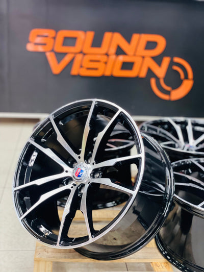 20” AS- BM X5 5/120 BLACK MACHINE FACEl