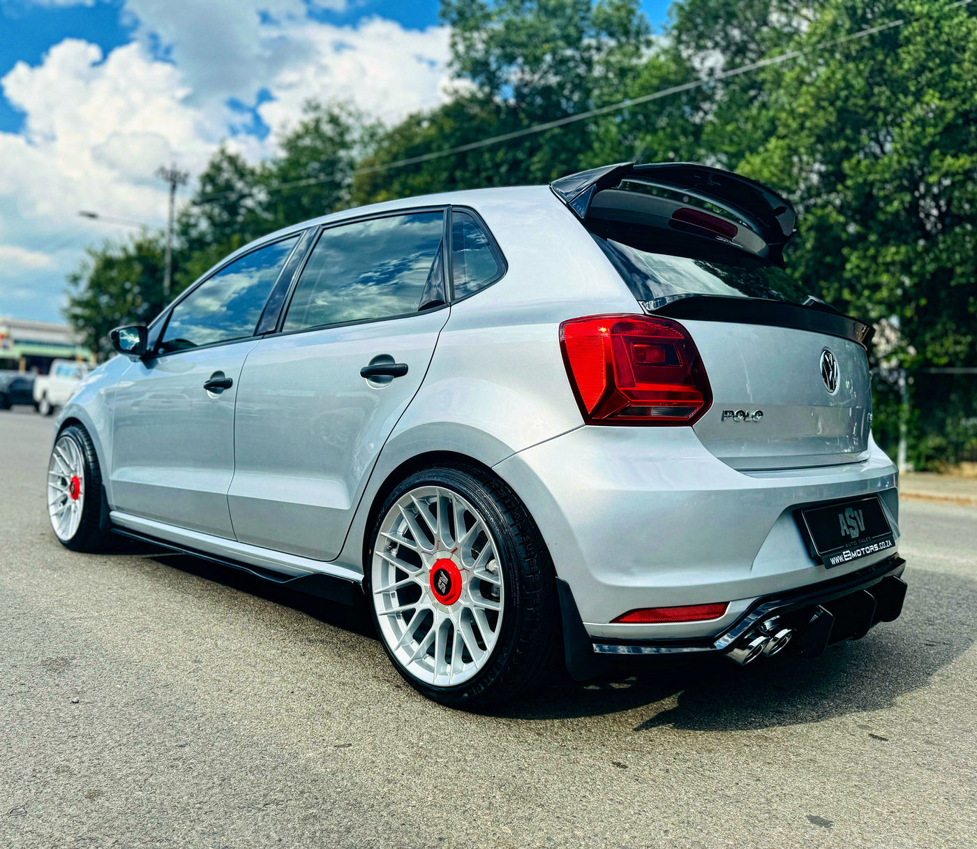 Polo 6 MID BOOT SPOILER