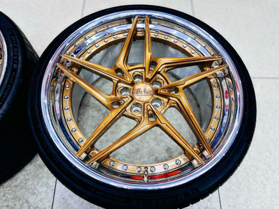 20”/21” AS-FORGED 2pce split wheels 5/112