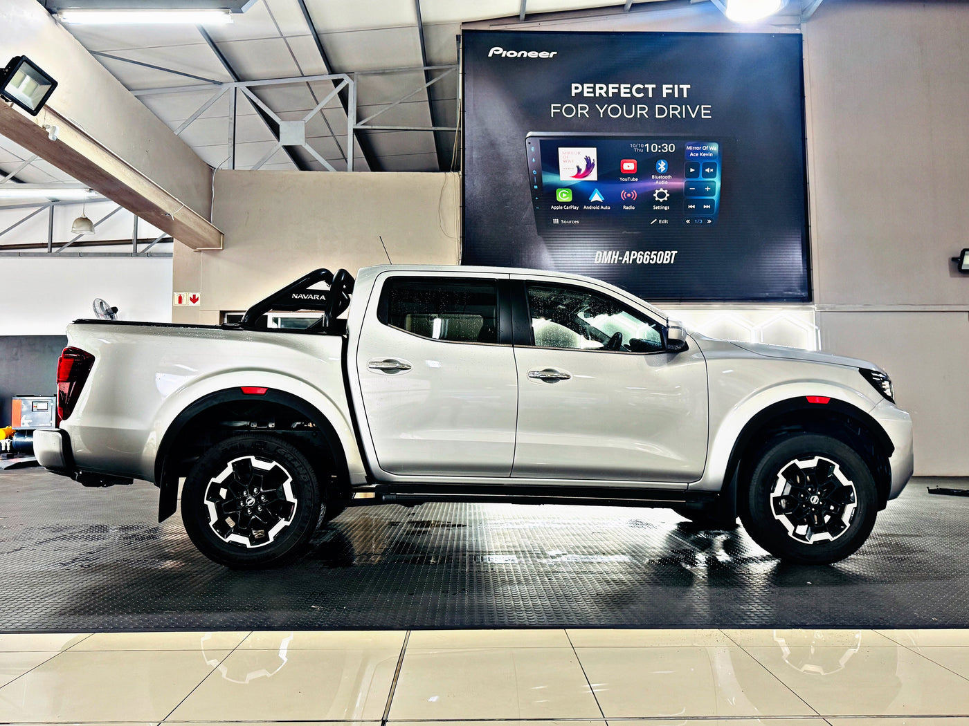 Nissan Navara PRO 4x Style 2021+ Fender Flares With Red Inserts