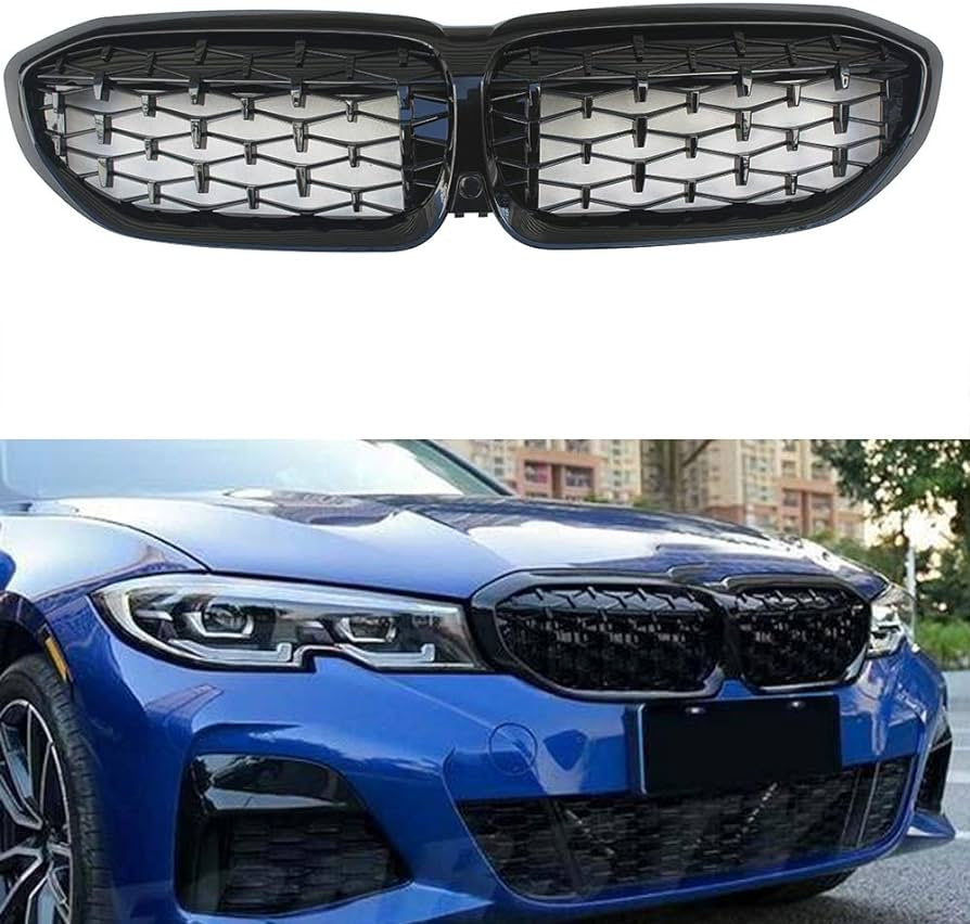 BM G20 DIAMOND GLOSS BLACK GRILLS