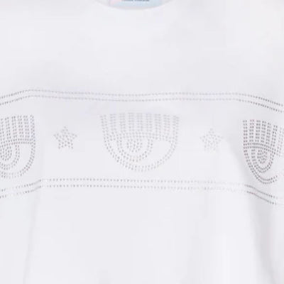 Chiara T-Shirt Logo White