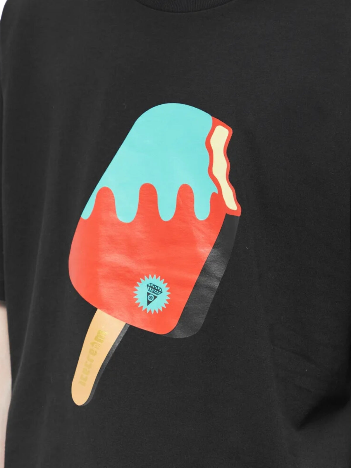 Ice-Cream T-Shirt Popsickle Black