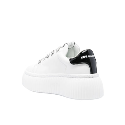 Karl Lagerfeld Sneaker Ladies Kreeper Lo Pendant White