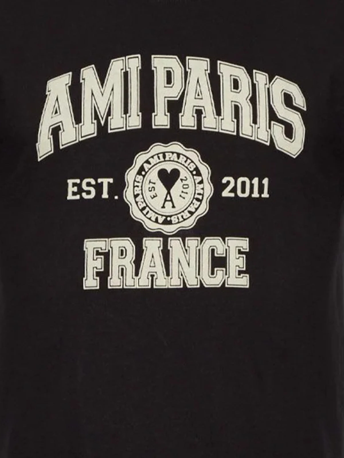 Ami  T-Shirt Paris Black