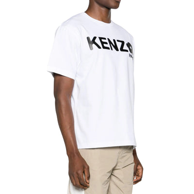 Kenzo T-Shirt Boke Flower White
