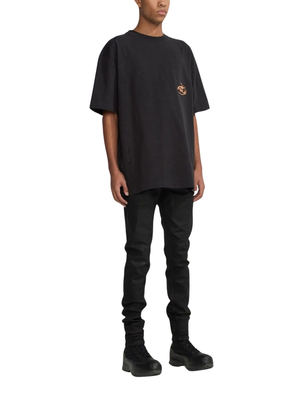 Purple Jeans Midnight Coated Black