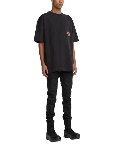 Purple Jeans Midnight Coated Black