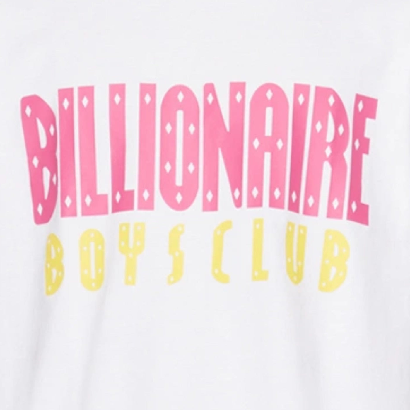 Billionaire Boys Club T-Shirt Straight Logo White