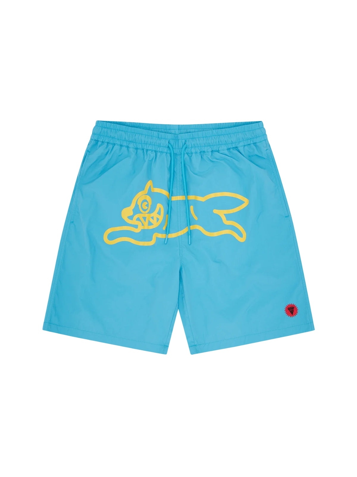 Ice-Cream Shorts Running Dog Swim Blue