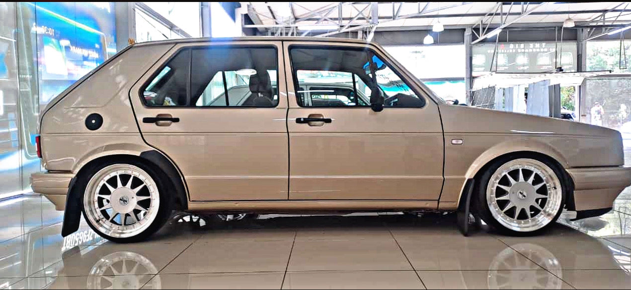 VW  ASV 2PCE PLASTIC FRONT SPOILER