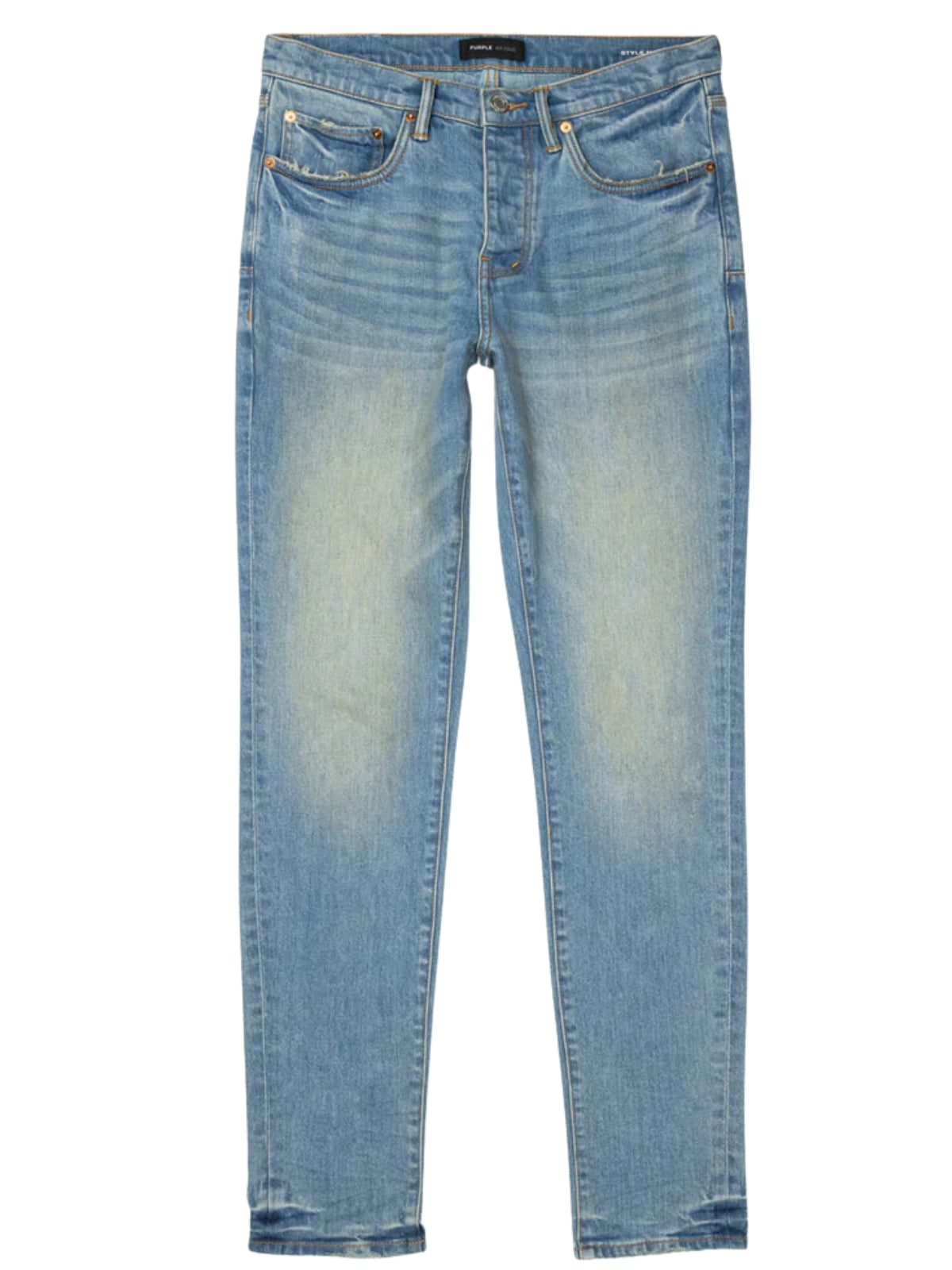 Purple Jeans Mural Blue Light Indigo