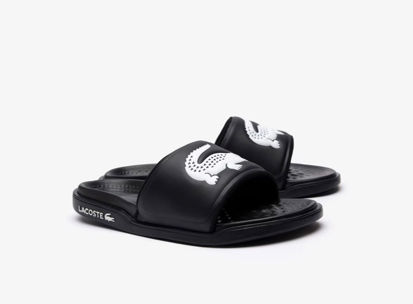 Lacoste Women's Croco Dualiste Synthetic Logo Strap Slided