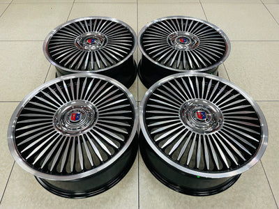 20” AS-ROLLS 5/112 BLACK MACHINE FACE