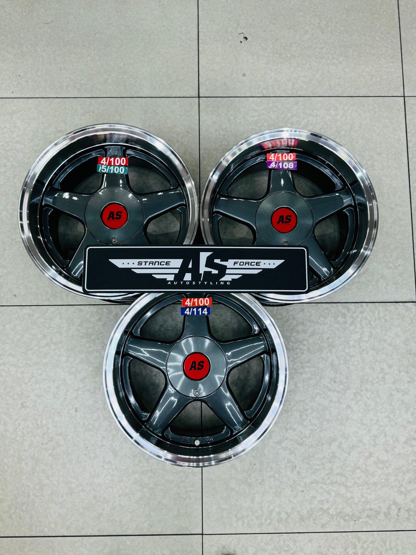 15” AS-EV  5665 wheels