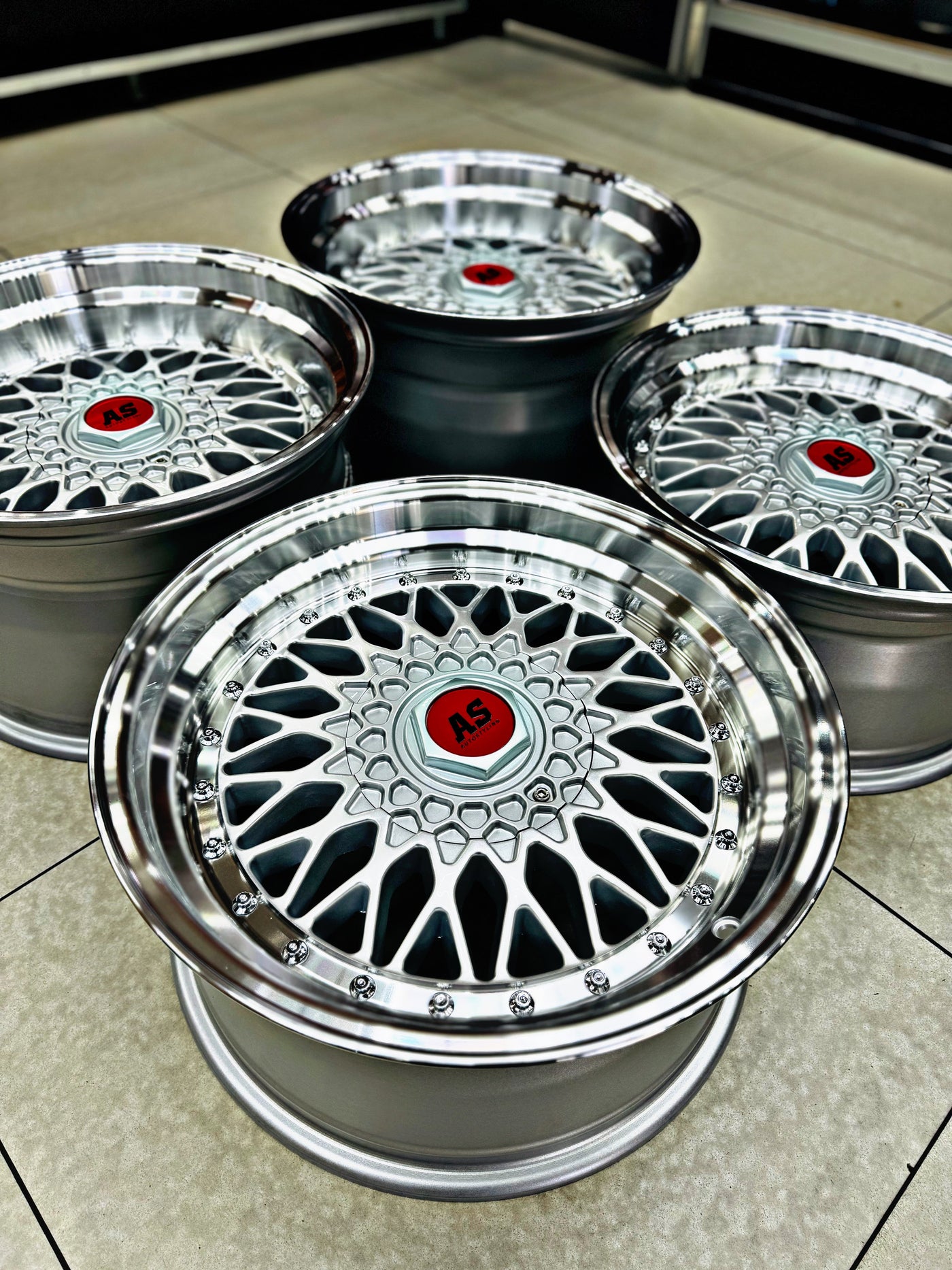 17” AS-MESH 8.5/10j 4/100 4/114 SILVER