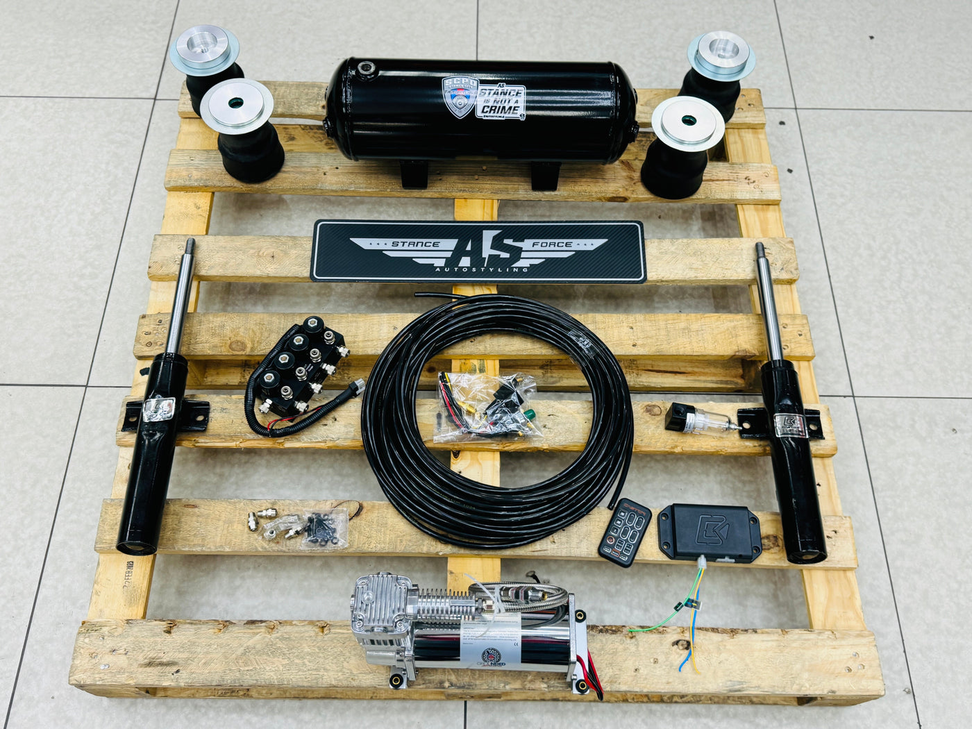 CASTOR BLUETOOTH AIR SUSPENSION FOR POLO