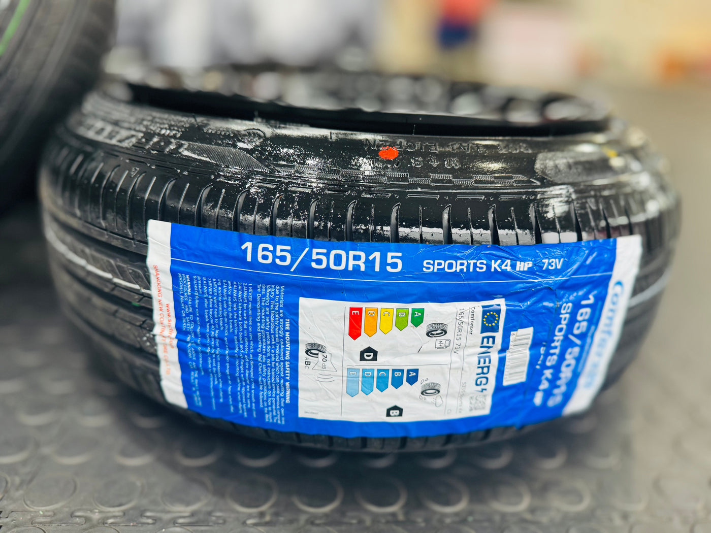 165/50/15 COMFORSER  STRETCH TYRES