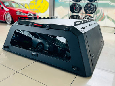 FORD RANGER T7 BLACK STEEL CANOPY