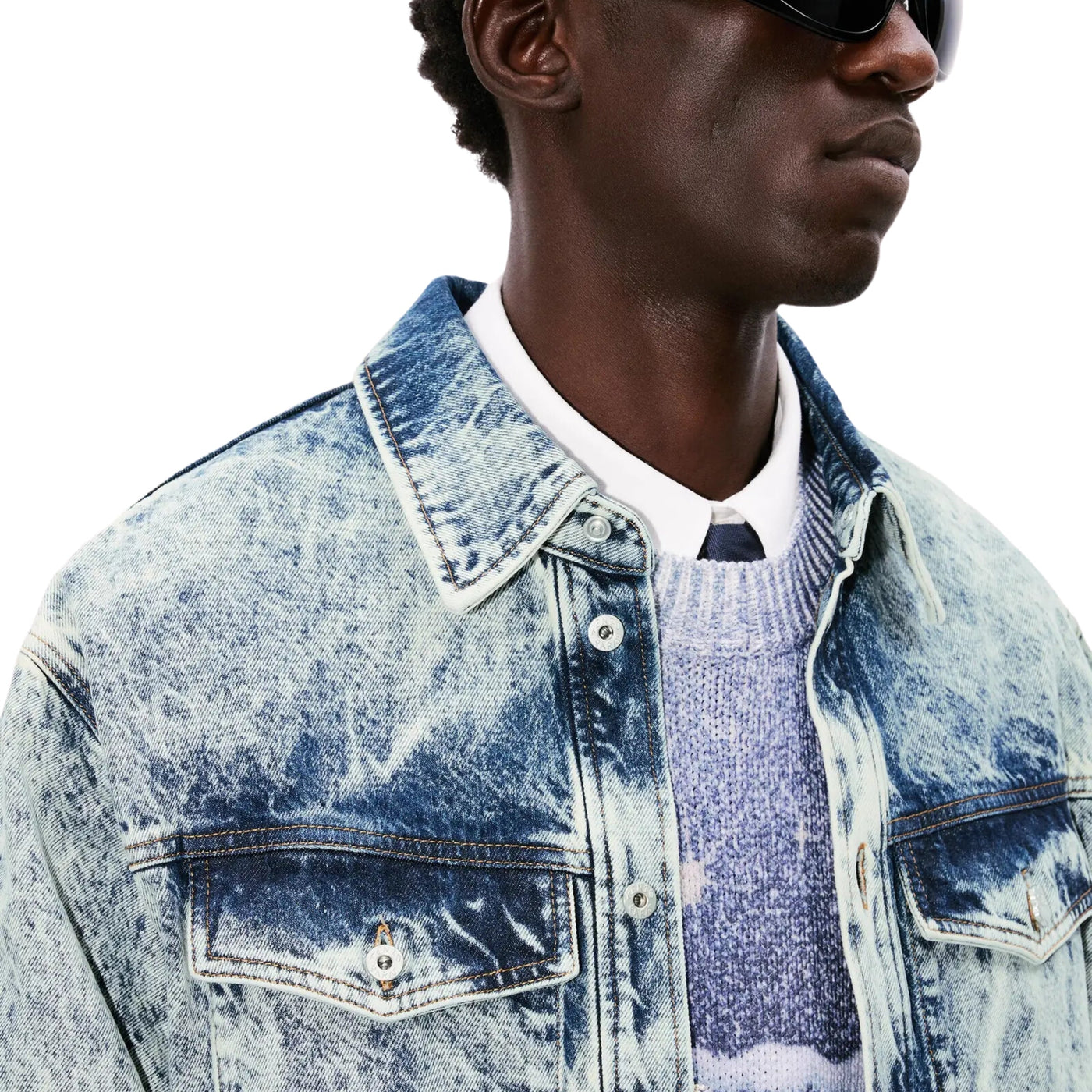 Kenzo Jacket Trucker Denim Blue