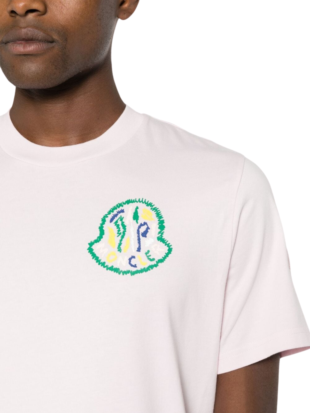 Moncler T-Shirt Logo Pink