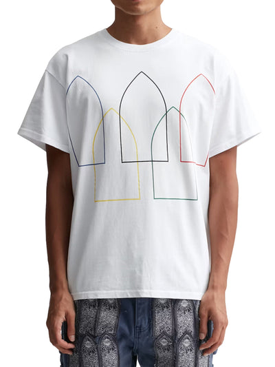 Who Decides War T-Shirt Interwoven Windows Cloud