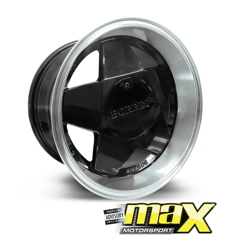15 Inch Mag Wheel - MX1216-G Bobet Style Wheel (4x100/4x108 PCD)