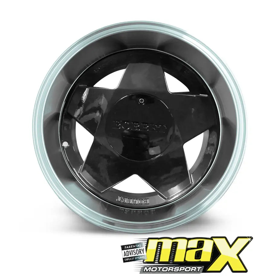 15 Inch Mag Wheel - MX1216-G Bobet Style Wheel (4x100/4x108 PCD)