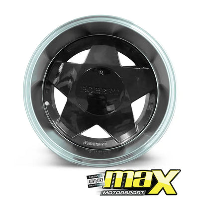 15 Inch Mag Wheel - MX1216-G Bobet Style Wheel (4x100/4x108 PCD)