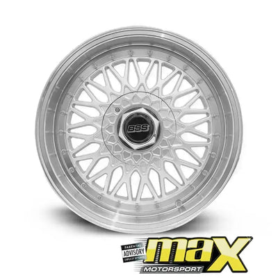 15 Inch Mag Wheel - MX734-15 BSS Style Wheels (4x100/ 4x114.3 PCD)
