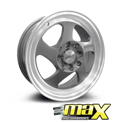 14 Inch Mag Wheel - MX8801 RF Wheels (4x100/ 4x114.3 PCD)
