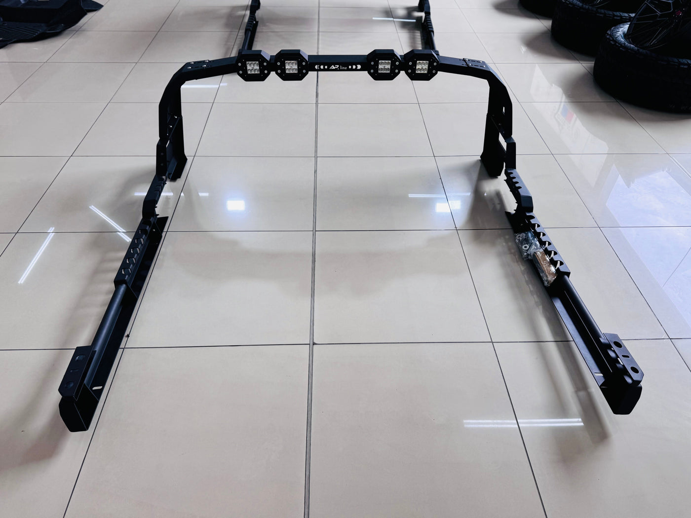 AR-Line AR15 ROLL BAR WITH LED  FOR MOST BAKKIES