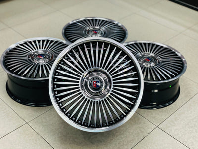 20” AS-ROLLS 5/112 BLACK MACHINE FACE