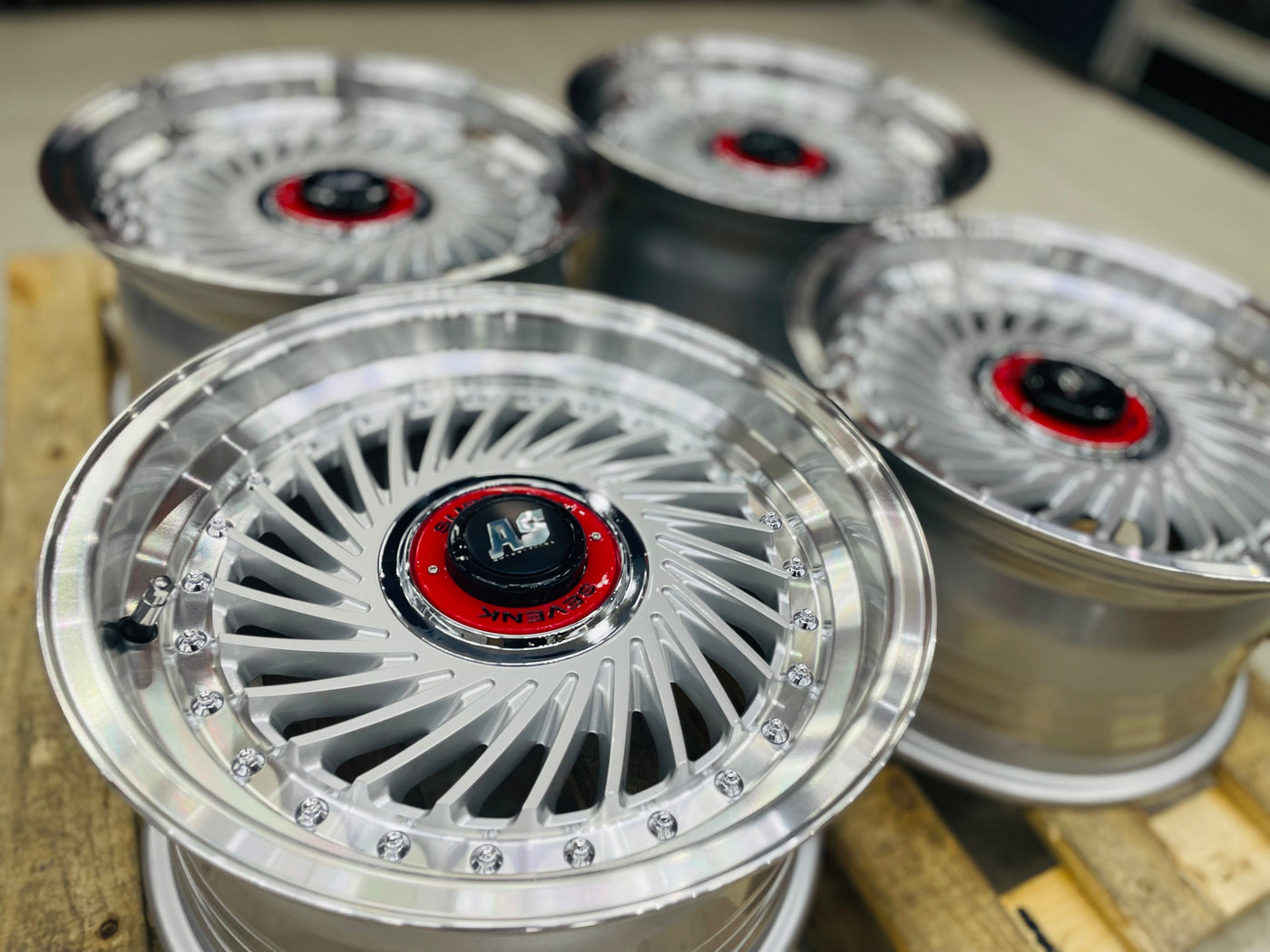 15” AS- SUPERFIN SILVER  4/100 4/114  wheels