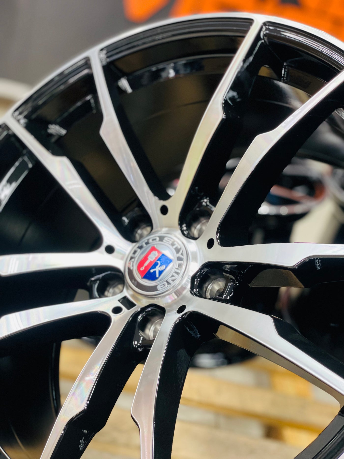 20” AS- BM X5 5/120 BLACK MACHINE FACEl