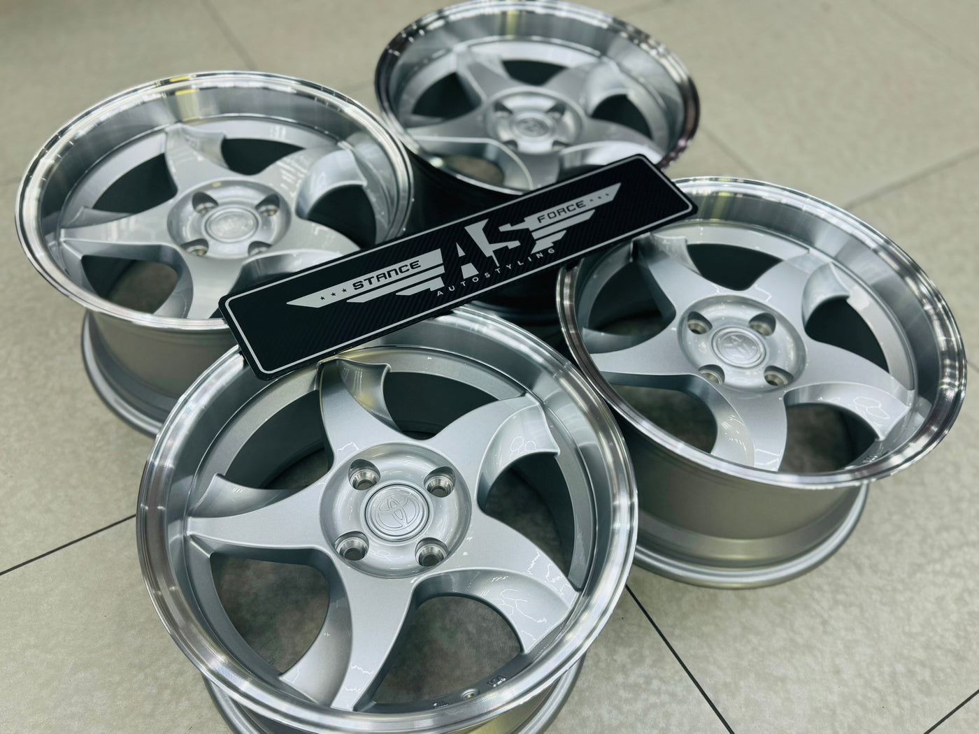 15” AS-RXI BLADES DISHED SILVER