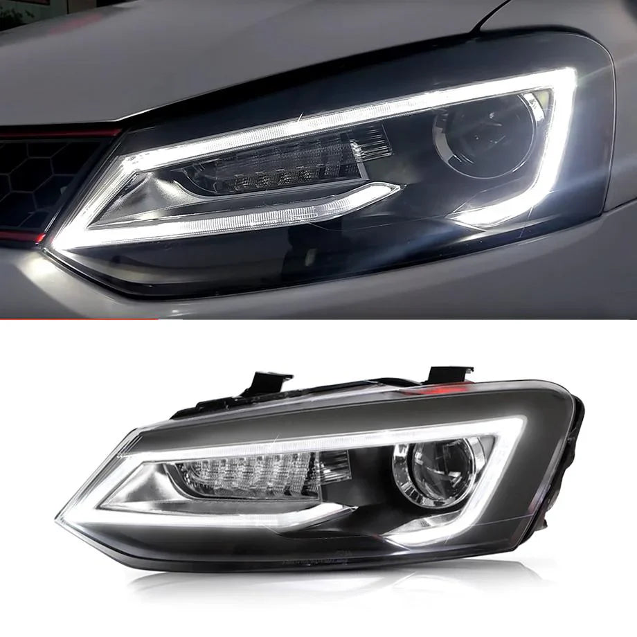 VLAND VW POLO 6 TUBE LED HEADLIGHT