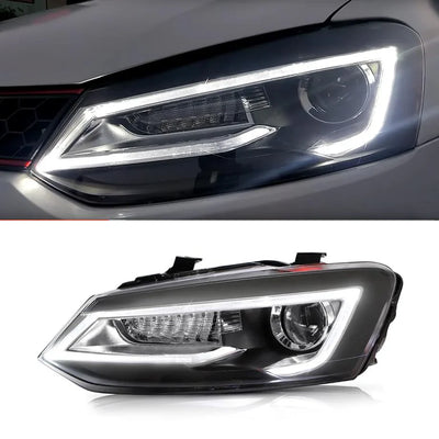 VLAND VW POLO 6 TUBE LED HEADLIGHT