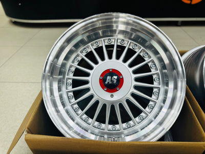 17'' NEW 10J AS-PINA SILVER 4/100 & 4/114 MULTI PCD