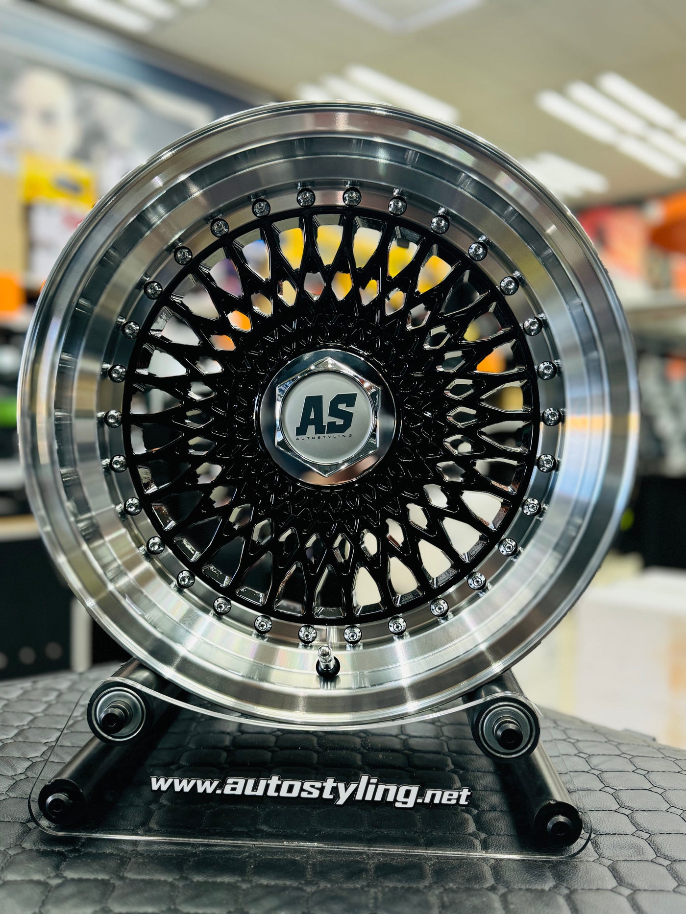 15” M7513 AS-SUPERMESH  4/100 4/114 BLACK