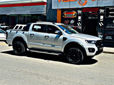 RANGER FX4 style MATT BLACK SLIM WHEEL ARCHES with reflector