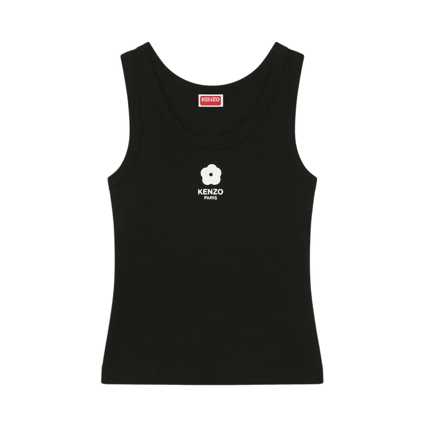 Kenzo Tank Ladies Logo Black