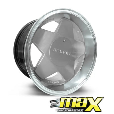 15 Inch Mag Wheel - MX1216-A Bobet Style Wheel - (4x100 /5x100 PCD)
