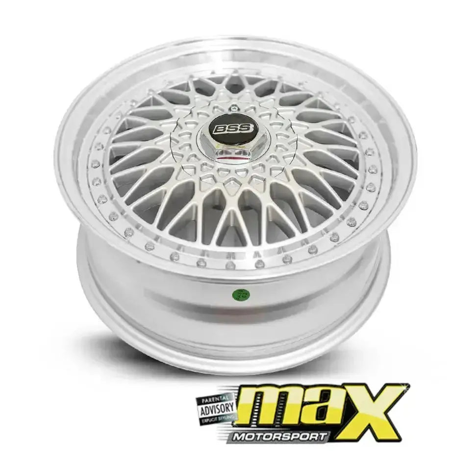 15 Inch Mag Wheel - MX734-15 BSS Style Wheels (5x100/ 5x114.3 PCD)