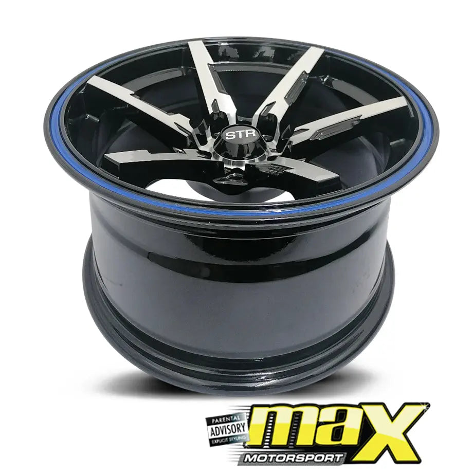15 Inch Mag Wheel - MX824 STR Concave Wheels (5x100 / 5x114.3 PCD)